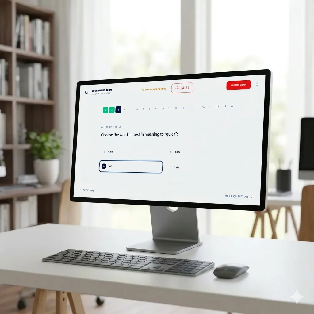 Hybrid CBT Desktop Interface