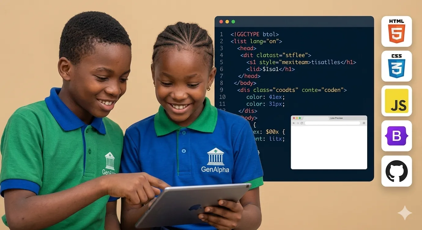 Secondary school students coding